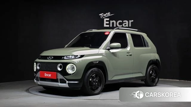 Hyundai Casper 2023 Темно-зеленый из Кореи