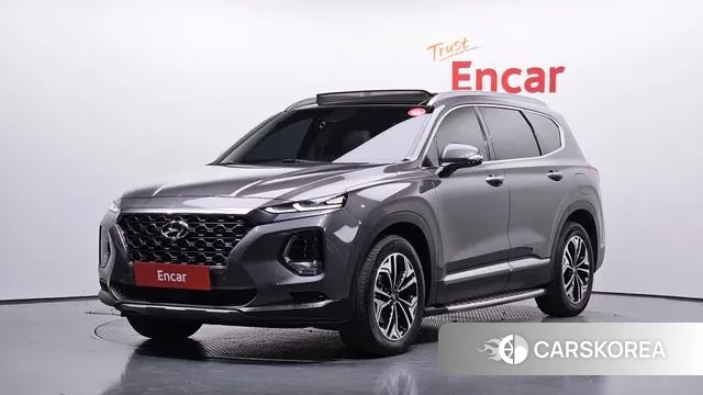 Hyundai Santa Fe TM 2019 Серый из Кореи