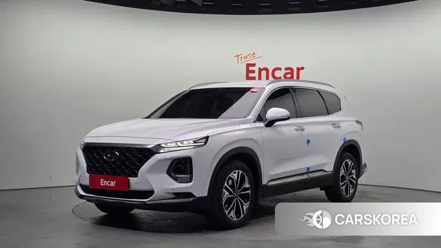 Hyundai Santa Fe TM 2018 Белый из Кореи