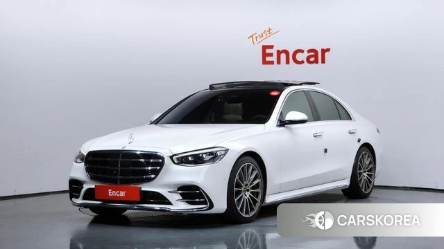 Mercedes-Benz S-Class W223 2022 Белый из Кореи