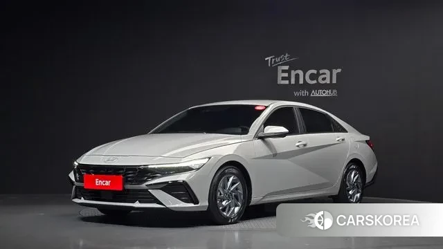 Hyundai The New Avante (CN7) 2024 Серебристо-серый из Кореи