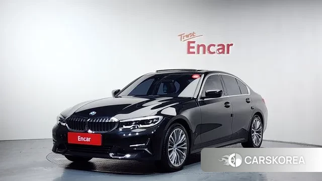 BMW 3 Series (G20) 2022 Черный из Кореи