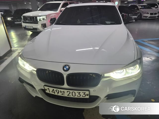 BMW 3 Series (F30) 2018 Белый из Кореи
