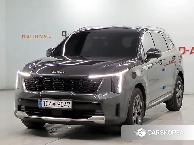 Kia The New Sorento 4th Generation 2023 Серый из Кореи