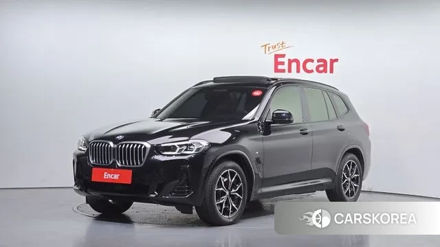 BMW X3 (G01) 2023 Черный из Кореи