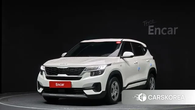 Kia Seltos 2022 Белый из Кореи