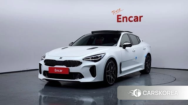 Kia Stinger Meister 2021 Белый из Кореи