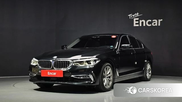 BMW 5 Series (G30) 2020 Черный из Кореи