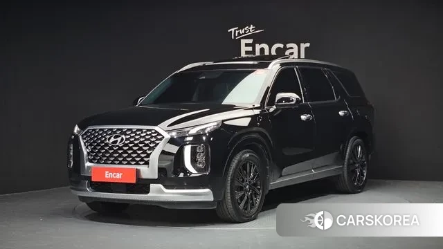 Hyundai Palisade 2021 Черный из Кореи