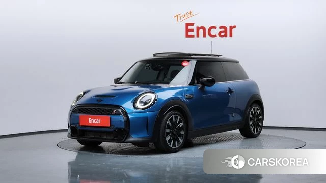 Mini Cooper S 2022 Синий из Кореи