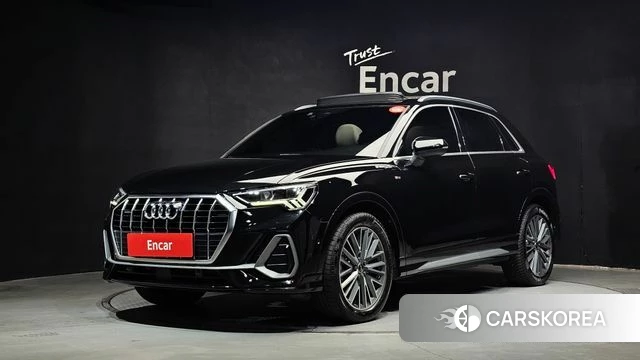 Audi Q3 (F3) 2023 Черный из Кореи