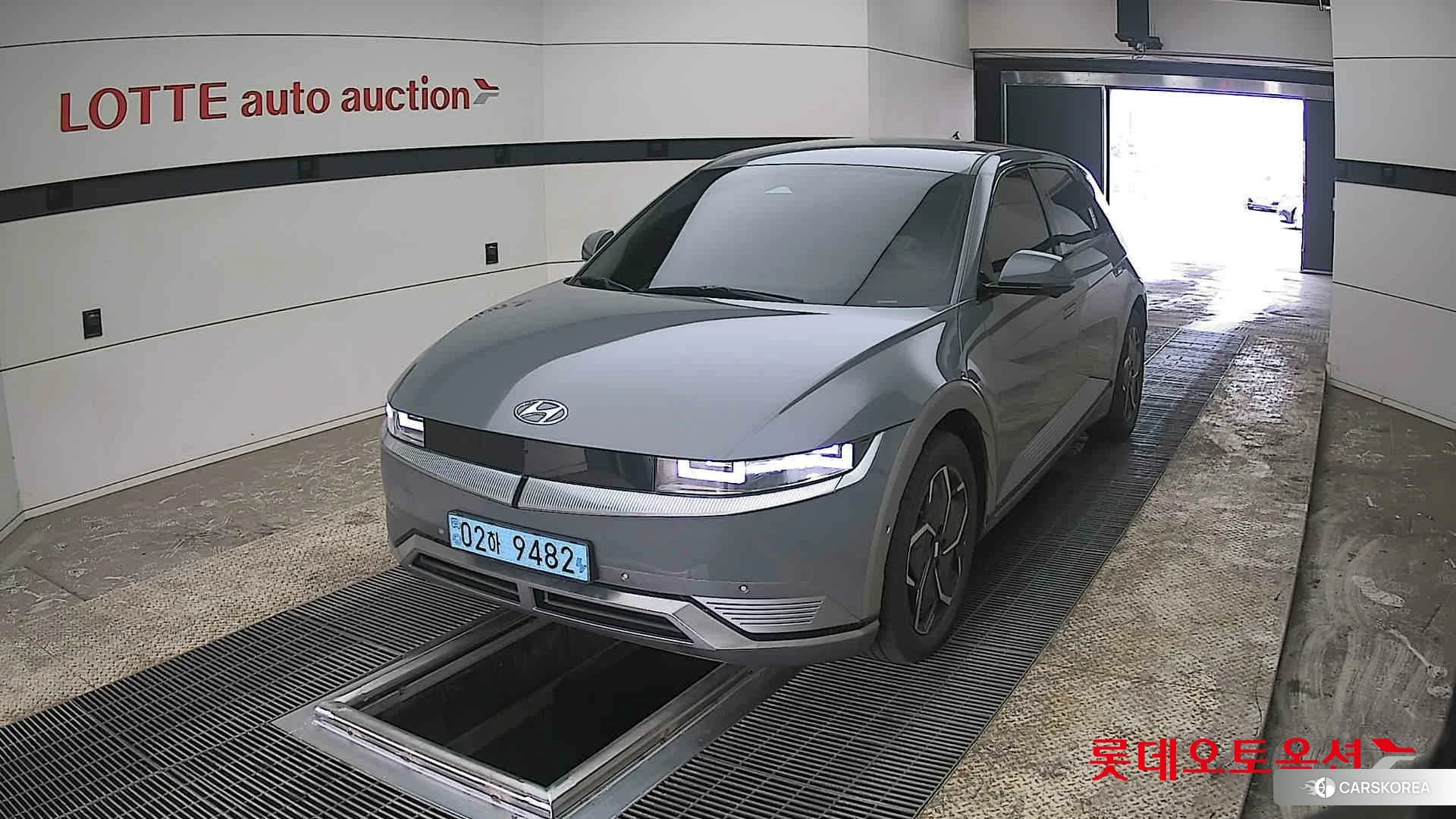 Hyundai IONIQ 5 2022 Galactic Grey Metallic из Кореи