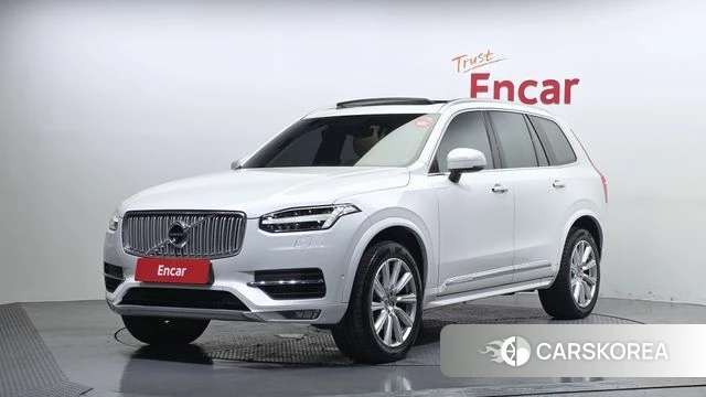 Volvo XC90 second Generation 2018 Белый из Кореи