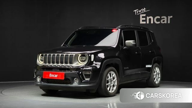 Jeep Renegade 2020 Черный из Кореи