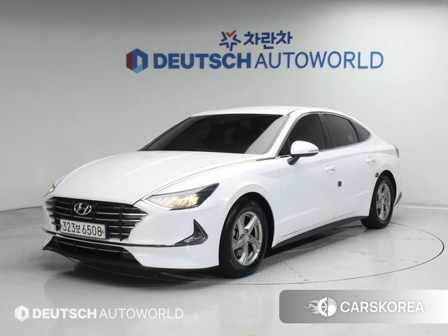 Hyundai Sonata (DN8) 2019 Белый из Кореи