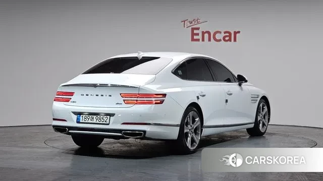 Genesis G80 (RG3) 2021 Белый из Кореи