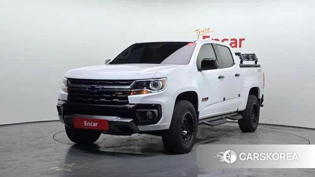 Chevrolet (GM Daewoo) Real New Colorado 2022 Белый из Кореи