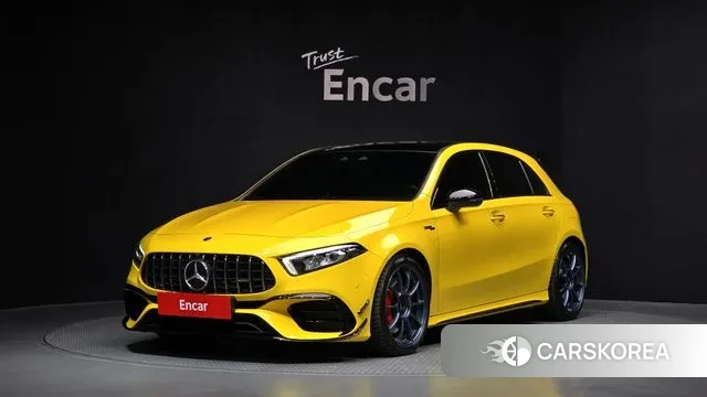 Mercedes-Benz A-Class W177 2021 Желтый из Кореи