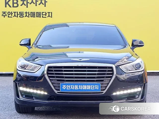 Genesis EQ900 2018 Черный из Кореи