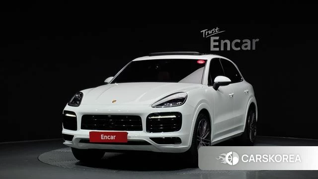 Porsche Cayenne (PO536) 2021 Белый из Кореи