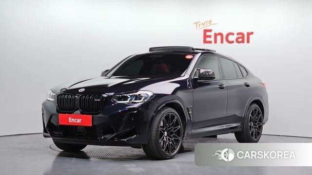 BMW X4M (G02) 2023 Черный из Кореи