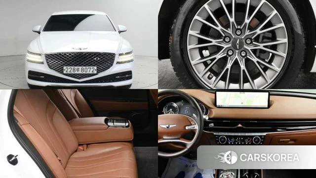 Genesis G80 (RG3) 2021 Белый из Кореи