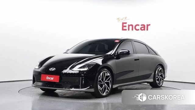 Hyundai Ionic 6 2022 Черный из Кореи