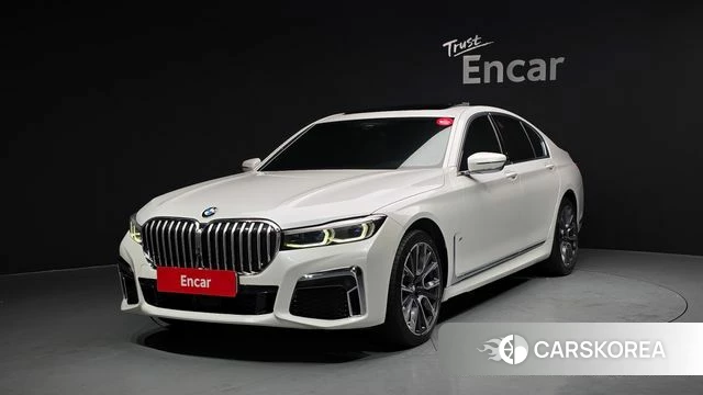 BMW 7 Series (G11) 2021 Белый из Кореи