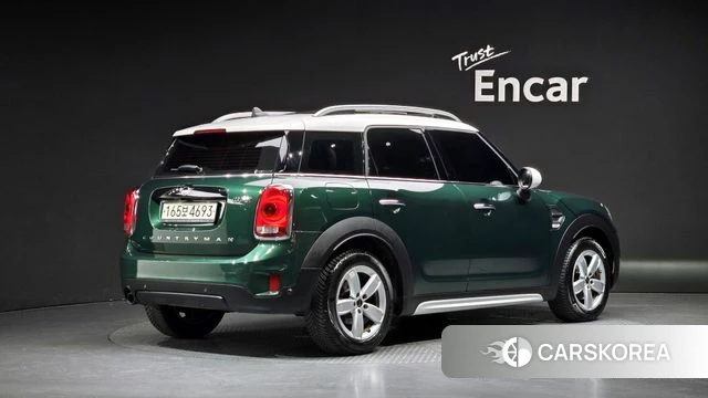 Mini Cooper Countryman 2019 Темно-зеленый из Кореи