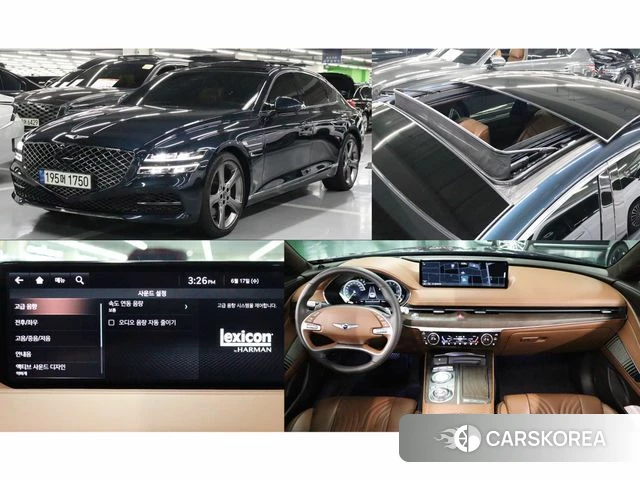Genesis G80 (RG3) 2021 Синий из Кореи