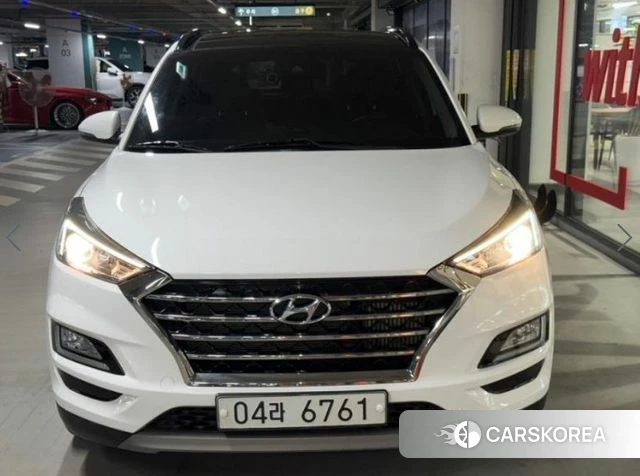 Hyundai All New Tucson 2018 Белый из Кореи