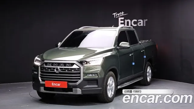 Ssangyong The New Rexton Sports Cannes 2024 Зеленый из Кореи