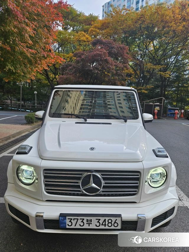 Mercedes-Benz G-Class W463b 2023 Белый из Кореи