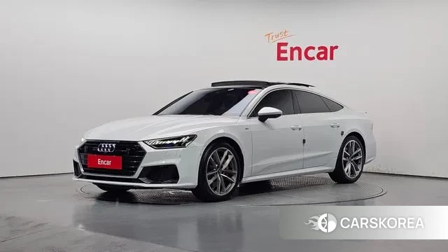 Audi A7 (4K) 2021 Белый из Кореи