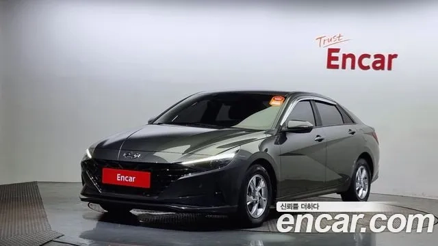 Hyundai Avante (CN7) 2021 Серый из Кореи