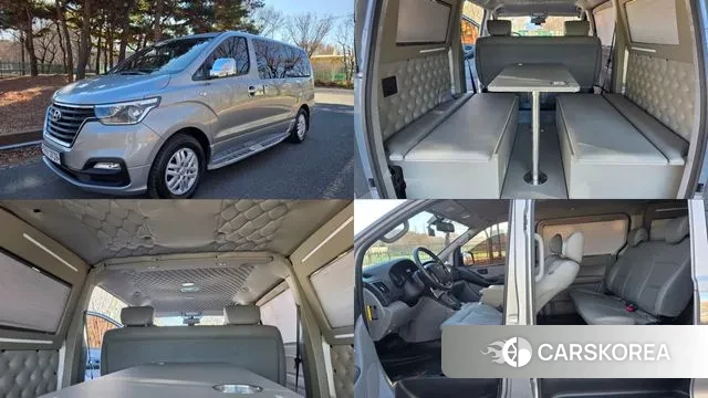 Hyundai The New Grand Starex 2018 Серый из Кореи