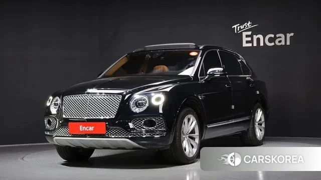 Bentley Bentayga 2020 Черный из Кореи