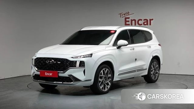 Hyundai The New Santa Fe 2023 Белый из Кореи