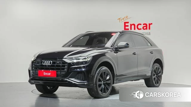 Audi Q8 (4M) 2021 Черный из Кореи
