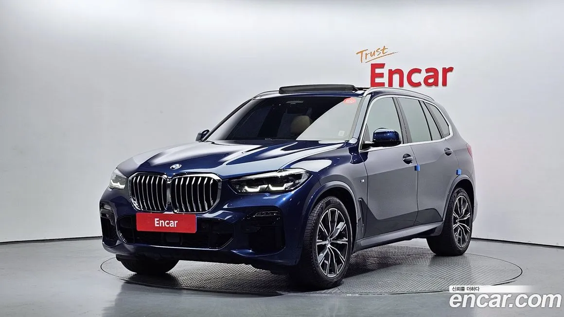 BMW X5 (G05) 2020 Синий из Кореи