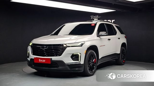 Chevrolet (GM Daewoo) Traverse 2022 Белый из Кореи