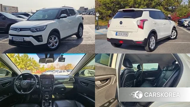 Ssangyong Berry New Tivoli 2021 Белый из Кореи