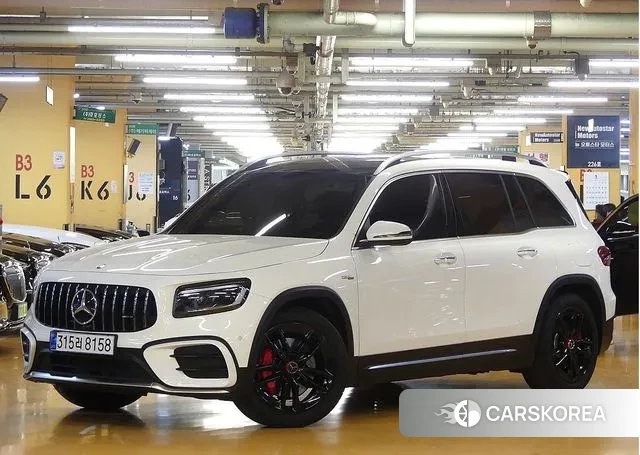 Mercedes-Benz GLB-Class X247 2024 Белый из Кореи