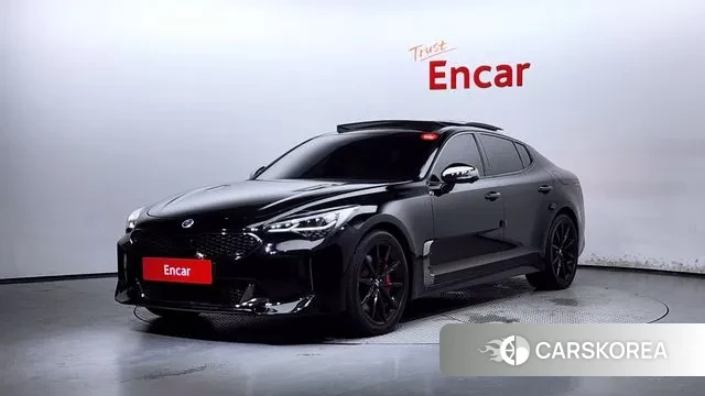 Kia Stinger Meister 2021 Черный из Кореи
