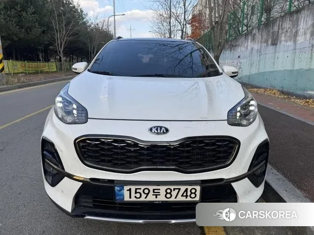 Kia Sportage The Bold 2018 Белый из Кореи