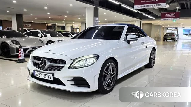 Mercedes-Benz C-Class W205 2022 Белый из Кореи