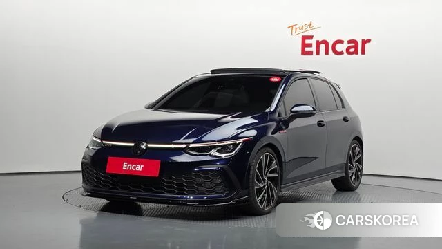 Volkswagen Golf 8th Generation 2024 Синий из Кореи