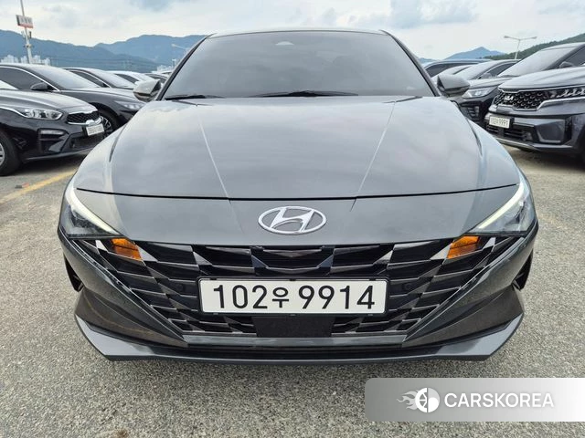 Hyundai Avante (CN7) 2022 Серый из Кореи