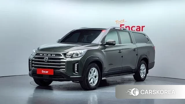 Ssangyong The New Rexton Sports Cannes 2021 Темно-зеленый из Кореи