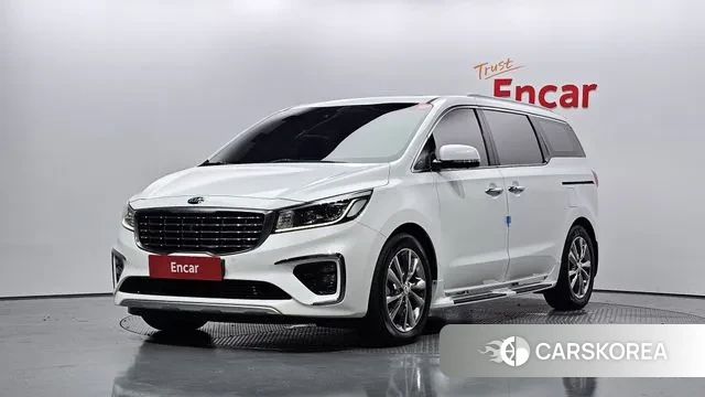 Kia The New Carnival 2019 Белый из Кореи